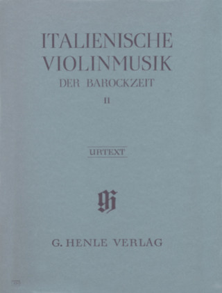 Prasa Italienische Violinmusik der Barockzeit, Violine und Klavier. Band.2 Paul Brainard