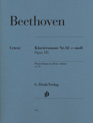 Nyomtatványok Klaviersonate c-Moll op.111 Ludwig van Beethoven