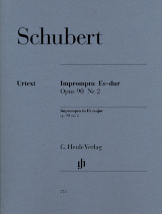 Carte Impromptu Es-Dur op.90,2 D 899, Klavier Franz Schubert