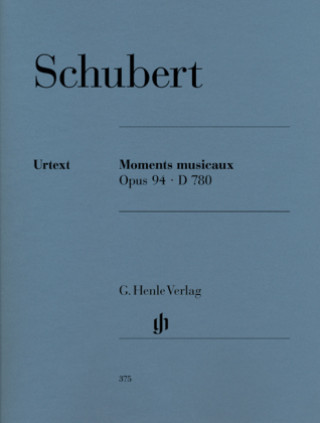 Tiskovina Moments Musicaux op.94 D 780, Klavier Franz Schubert