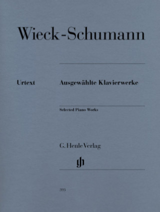 Könyv Ausgewählte Klavierwerke Clara Wieck-Schumann