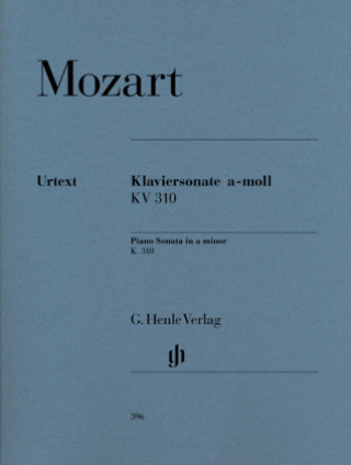 Printed items Klaviersonate a-Moll KV 310 (300d) Wolfgang Amadeus Mozart