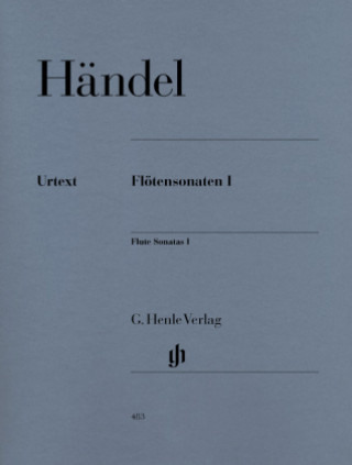 Materiale tipărite Flötensonaten, Flöte u. Basso continuo. Bd.1 Georg Friedrich Händel