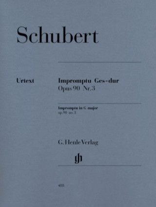 Tiskovina Impromptu Ges-Dur op.90,3 D 899, Klavier Franz Schubert