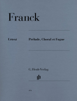 Materiale tipărite Prélude, Choral et Fugue, Klavier César Franck