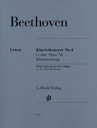 Tiskovina Klavierkonzert Nr.4 G-Dur op.58, Klavierauszug Ludwig van Beethoven