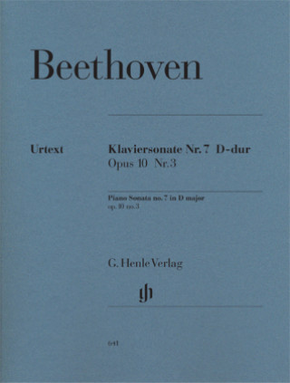 Materiale tipărite Klaviersonate D-Dur op.10,3 Ludwig van Beethoven