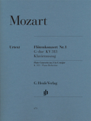 Nyomtatványok Flötenkonzert G-Dur KV 313, Klavierauszug Wolfgang Amadeus Mozart