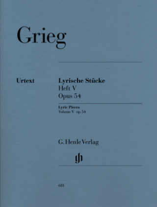 Nyomtatványok Lyrische Stücke op.54, Klavier. Heft.5 Edvard Grieg