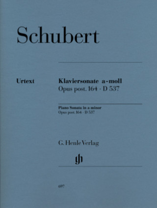 Könyv Klaviersonate a-Moll op. post. 164 D 537 Franz Schubert
