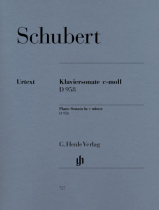 Materiale tipărite Klaviersonate c-Moll D 958 Franz Schubert