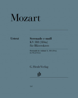 Prasa Serenade c-Moll KV 388 (384a) für Bläseroktett, Stimmensatz Wolfgang Amadeus Mozart