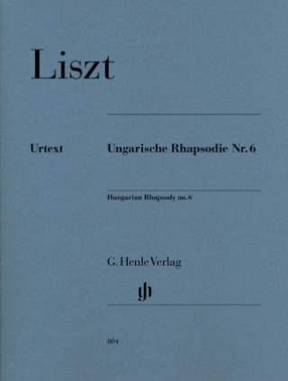 Articles imprimés Ungarische Rhapsodie Nr.6, Klavier Franz Liszt