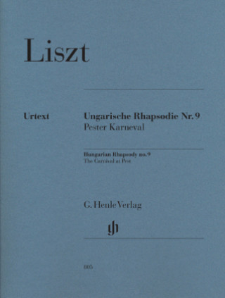 Nyomtatványok Ungarische Rhapsodie Nr.9, Klavier Franz Liszt