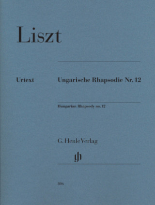 Materiale tipărite Ungarische Rhapsodie Nr.12, Klavier Franz Liszt