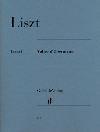 Nyomtatványok Vallée d'Obermann, Klavier Franz Liszt
