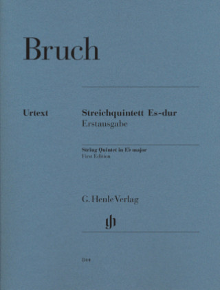 Tiskovina Streichquintett Es-Dur Max Bruch