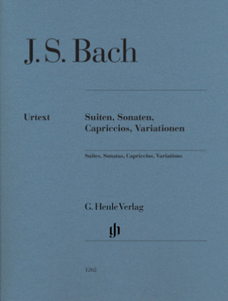 Tiskovina Suiten, Sonaten, Capriccios, Variationen, für Klavier Johann Sebastian Bach