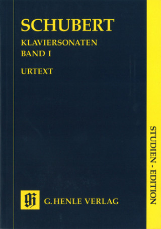 Nyomtatványok Klaviersonaten, Studien-Edition. Bd.1 Franz Schubert