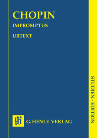 Tiskovina Impromptus, Klavier, Studien-Edition Frédéric Chopin