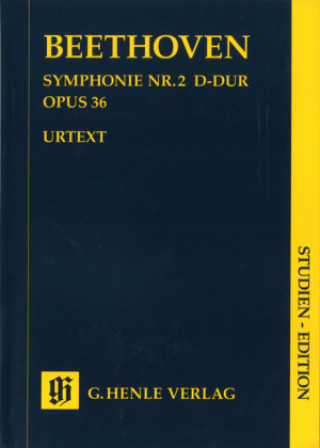 Nyomtatványok Sinfonie Nr.2 D-Dur op.36, Partitur Ludwig van Beethoven