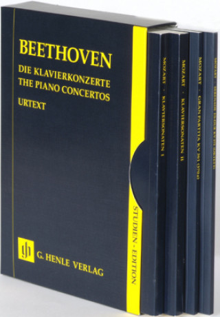 Tiskovina Die Klavierkonzerte, Nr.1 bis Nr.5, Klavierauszüge, Studien-Edition Ludwig van Beethoven