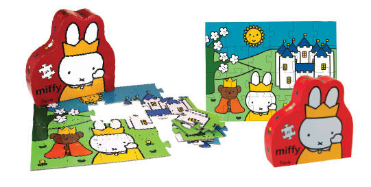 Carte Miffy Puzzle Castle 