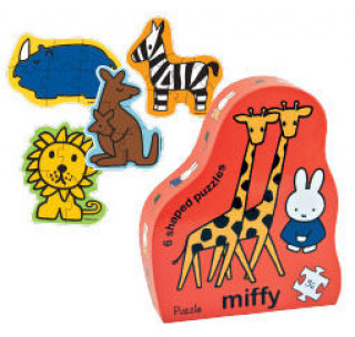Carte Miffy Puzzle Safari Animals 
