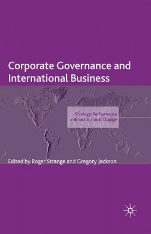Könyv Corporate Governance and International Business R. Strange
