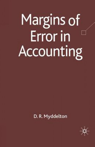 Carte Margins of Error in Accounting D. Myddelton