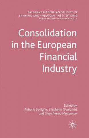 Könyv Consolidation in the European Financial Industry R. Bottiglia