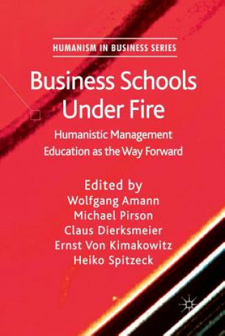 Knjiga Business Schools Under Fire W. Amann