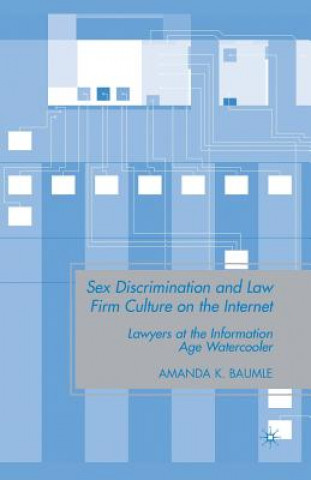 Kniha Sex Discrimination and Law Firm Culture on the Internet A. Baumle