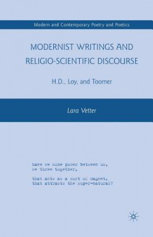 Buch Modernist Writings and Religio-scientific Discourse L. Vetter