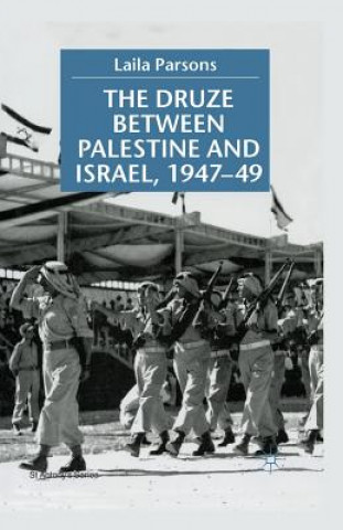 Carte Druze between Palestine and Israel 1947-49 L. Parsons
