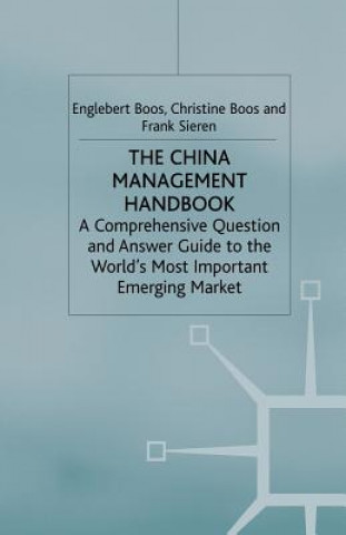 Book China Management Handbook F. Sieren