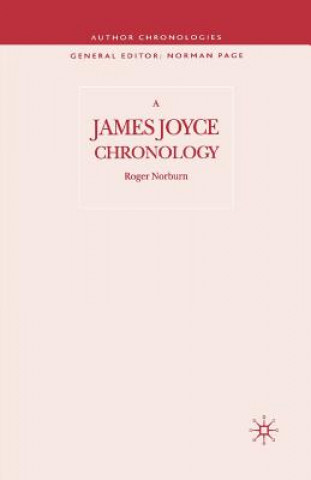 Kniha James Joyce Chronology R. Norburn