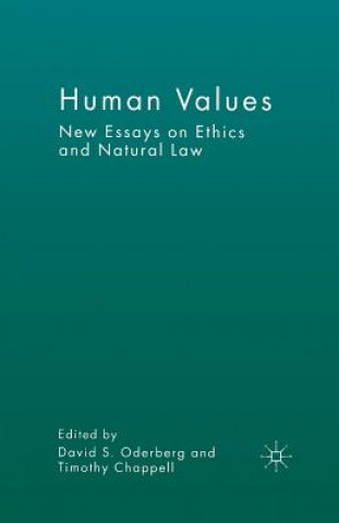 Buch Human Values D. Oderberg