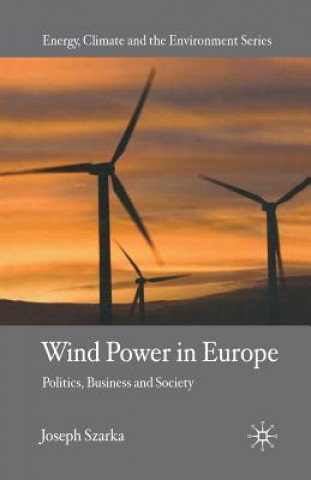 Książka Wind Power in Europe J. Szarka