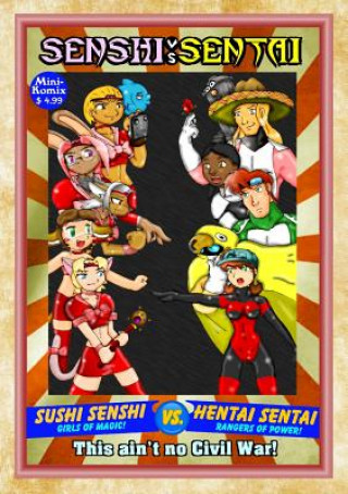 Knjiga Senshi vs. Sentai Mini Komix