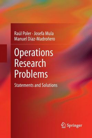 Kniha Operations Research Problems Raul Poler