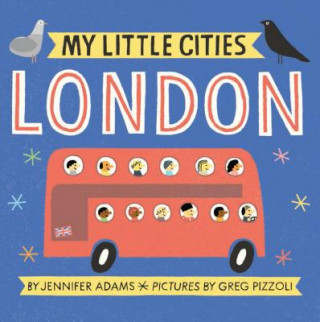 Kniha My Little Cities: London Jennifer Adams