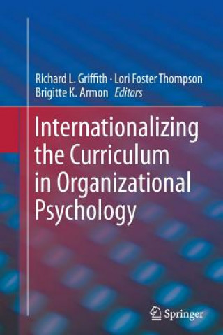 Könyv Internationalizing the Curriculum in Organizational Psychology Brigitte K. Armon