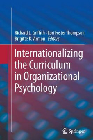 Libro Internationalizing the Curriculum in Organizational Psychology Brigitte K. Armon