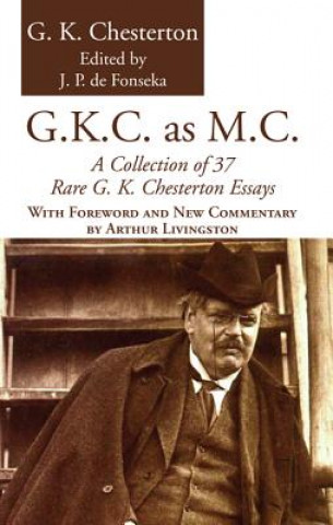 Carte G.K.C. as M.C. G. K. Chesterton