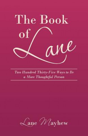 Buch Book of Lane Lane Mayhew