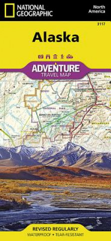 Materiale tipărite Alaska National Geographic Maps - Adventure