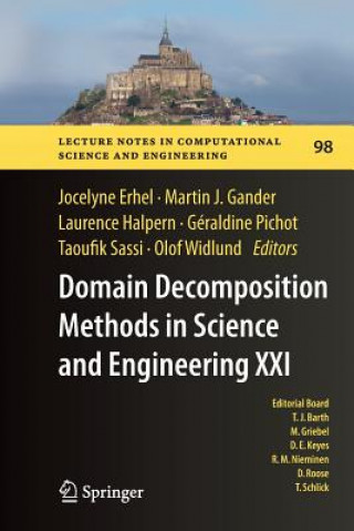 Kniha Domain Decomposition Methods in Science and Engineering XXI Jocelyne Erhel