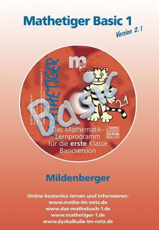 Digital Mathetiger Basic 1 Version 2.0. CD-ROM. Bayern 