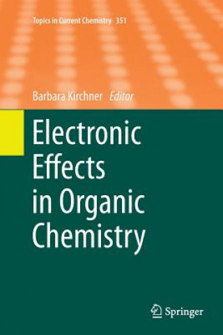 Książka Electronic Effects in Organic Chemistry Barbara Kirchner